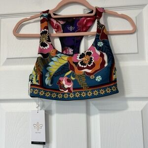 Johnny Was Bee Active, Promisino Reversible Sports Bra, XS,‎ NWTs MSRP $118
